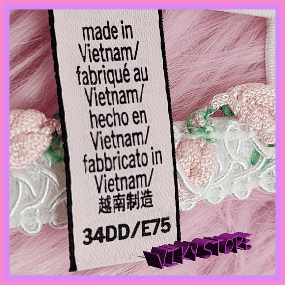 NWT {Victoria's Secret} White Rose Open Cup Bra 34DD: Elegant Sensuality NWT - Picture 7 of 11